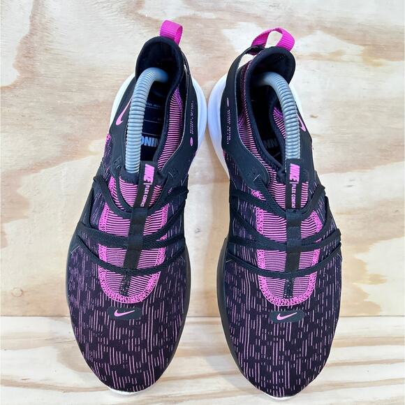 Nike - Flex Contact 3 - Running Shoes - Black/Pink - Women's - 9.5 - AQ7488-002 - Picture 7 of 9